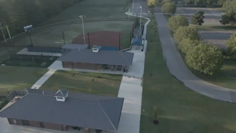 Exploring a sports complex with modern facilities Stock Footage 311944126