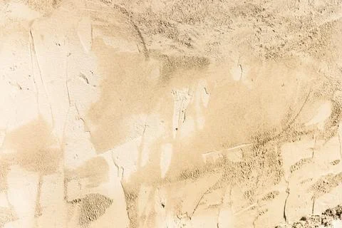 Exploring textured sand patterns at desert dunes natural landscape close-up.. 写真素材