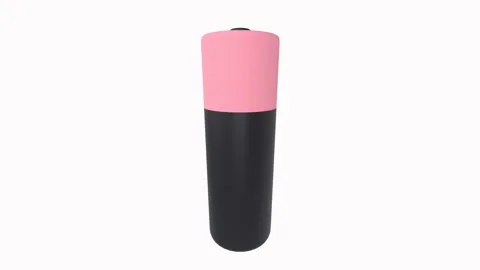 Exploring a trendy water bottle design in modern kitchen setting Stock-Footage 292682234