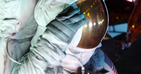 Exploring the Universe: the Apollo Mission moon landing Stock Footage 242035517