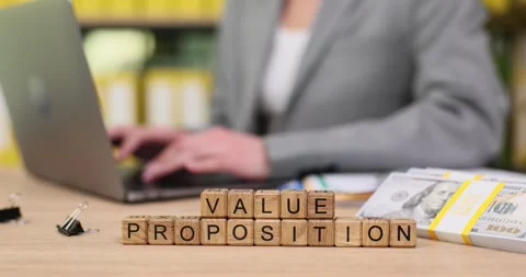Exploring value propositions in a modern work environment with a creative touch Stock Footage 319747492