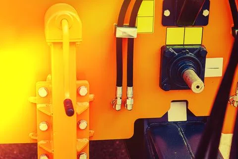 Exploring the Various Hydraulic System Components Essential for Heavy Machi.. Stock Photos