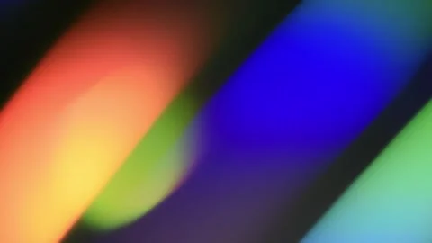 Exploring vibrant abstract colors through light and movement Stock Footage 320407594