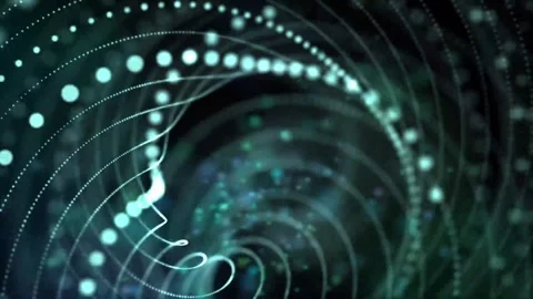 Exploring vibrant abstract patterns in digital art design Video stock 320395356