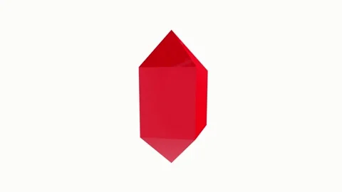 Exploring the vibrant world of red crystals and their natural beauty Stock Footage 292682428