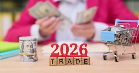 Exploring the vibrant world of trade and finance with creative ideas in 2026 Stock Footage 320629004