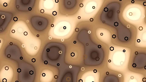 Exploring Warm Abstract Shapes in Soft Brown Tones Stock Footage 328618857
