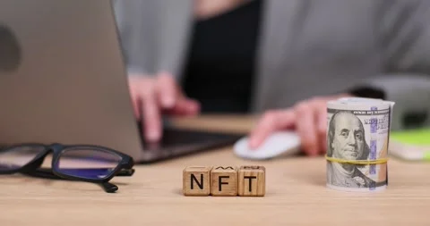 Exploring the world of digital assets and the rise of NFTs in modern finance Stock Footage 319646752