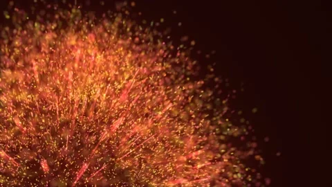 Explosion 4K Abstract festive gold motion background Stock Footage 112189617