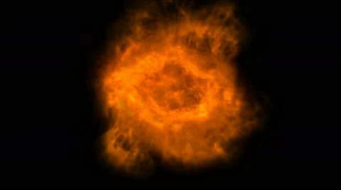 Explosion 4K Animated Background 2 with Alpha Channel Stock-Footage 40670166