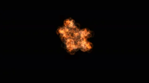 Explosion 4K Animated Background with Alpha Channel Stock Footage 40670167