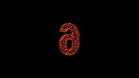 Explosion of 6 symbol 3d Stock Footage 336725774