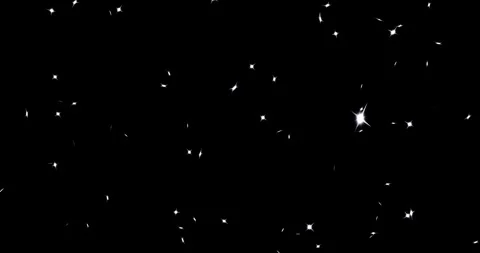 An explosion of abstract fireworks, the scattering of particles in the form Stock Footage 311541202