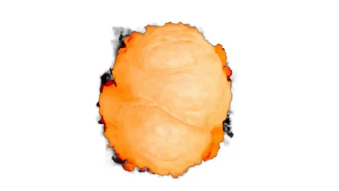 Explosion on Alpha Stock-Footage 74853235