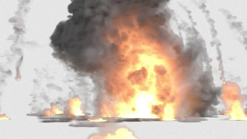 Explosion with Alpha Vidéo 275830986