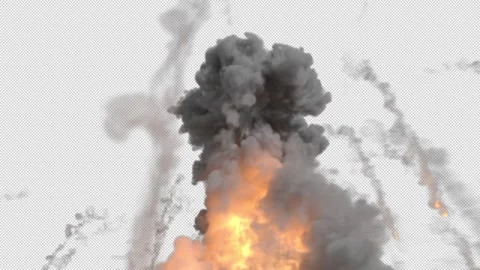 Explosion with Alpha Видео 275831366