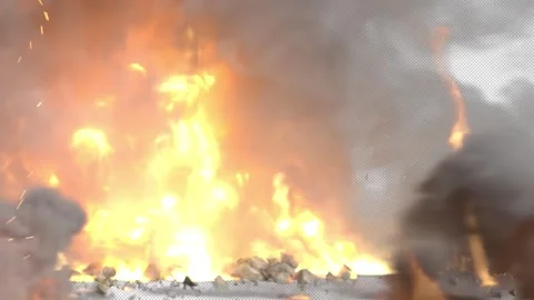 Explosion with Alpha 스톡 동영상 279433000