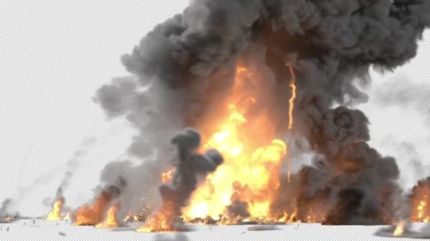 Explosion with Alpha 스톡 동영상 279433829