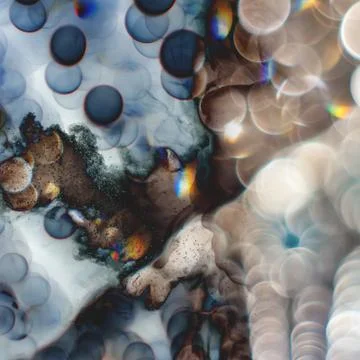 Explosion and bokeh Stock Photos