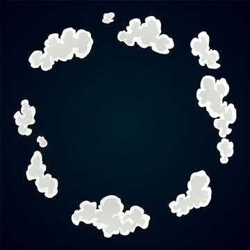 Explosion animation. Animation for game of the explosion effect. Cartoon Illustrazione stock