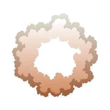 Explosion animation. Animation for game of the explosion effect. Cartoon イラスト素材