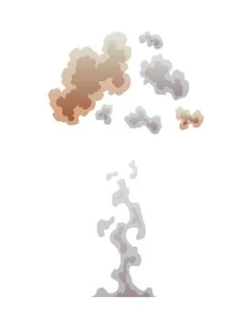Explosion animation. Animation for game of the explosion effect. Cartoon Stockillustratie
