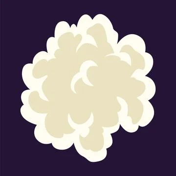 Explosion animation. Animation for game of the explosion effect. Cartoon Illustrazione stock