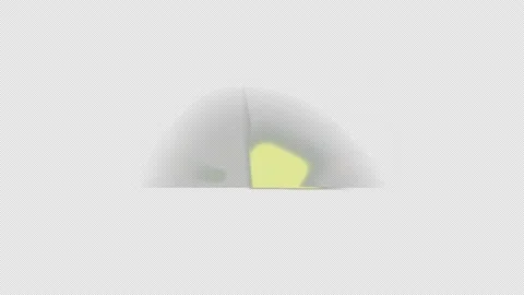 Explosion. Animation of a blast wave. Cartoon Video stock 186964358