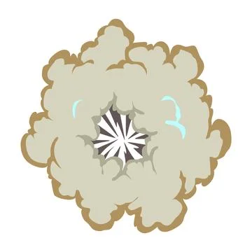 Explosion animation. Cartoon burst effect of vector comic boom and bang. Bomb 스톡 일러스트