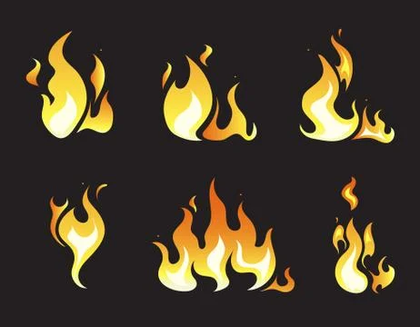 Explosion animation vector frames Stock Illustration