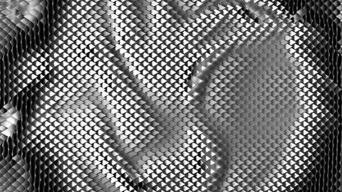 Explosion Background Animation Metal Waving Loop able Stock-Footage 313311552