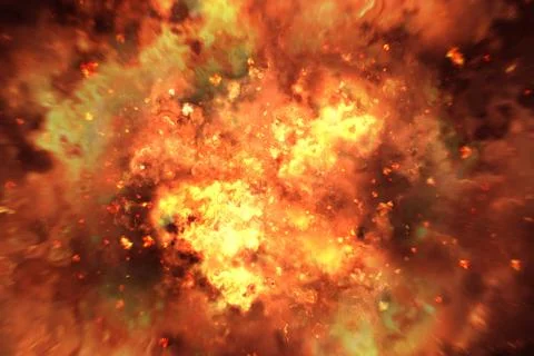 Explosion background Stock Illustration