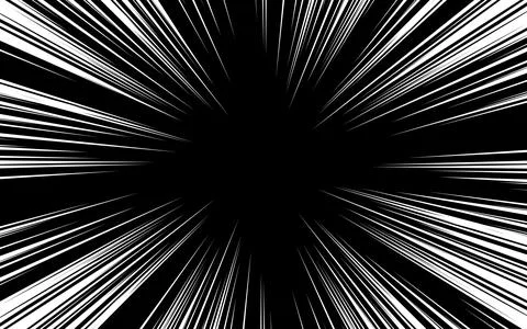 Explosion background. Manga speed frame. Superhero action. Radial lines for.. Stock Illustration
