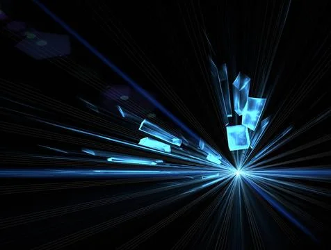Explosion, blast Explosion, broken glass, burst of light, Copyright: xZoon... 스톡 사진