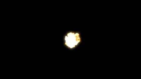 Explosion Blast With Smoke And Dust Stock Footage 105288758