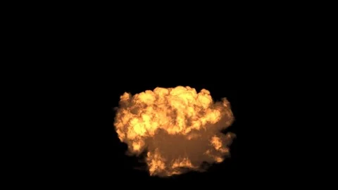 Explosion blast VFX element UHD 4K. 库存影片 71983801