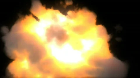 Explosion Blasts Stock Footage 664657