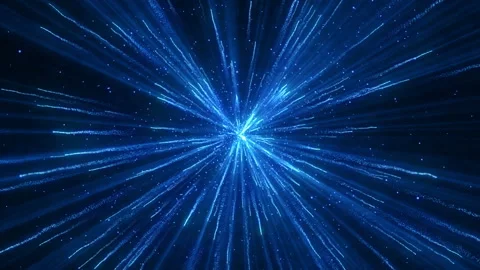 Explosion blue lights sparkles. Glowing light explodes. Flare in center. Stock Footage 112282611
