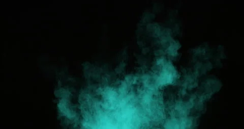 Explosion Of Blue Powder Stock Footage 206034581