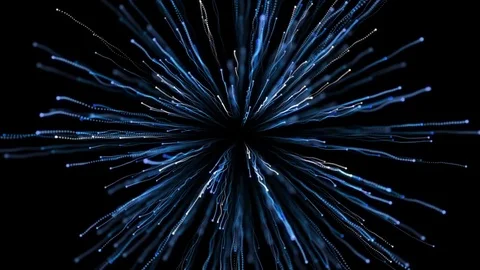 Explosion Blue White 動画素材 69738444