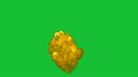 Explosion bomb fire bomb with green screen animation. Stock Footage 170532285