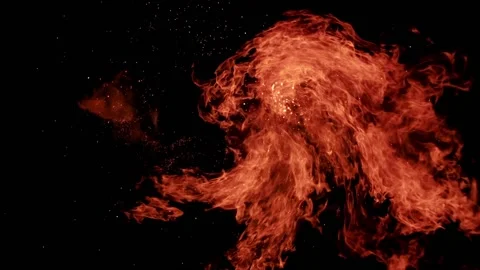 Explosion bomb smoke animation with alpha 스톡 동영상 146013027