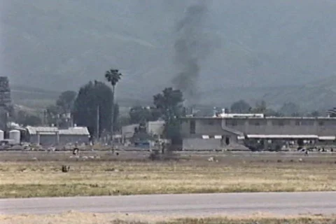 Explosion Bombs  Military Stock Footage 299790