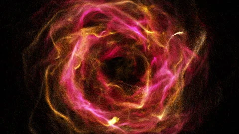 Explosion burst shockwave B3 red Video stock 314365452