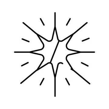 Explosion bursting effect comic book style icon イラスト素材