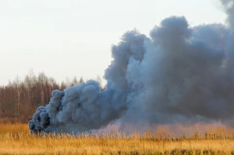 The explosion of car 2. Stock Photos
