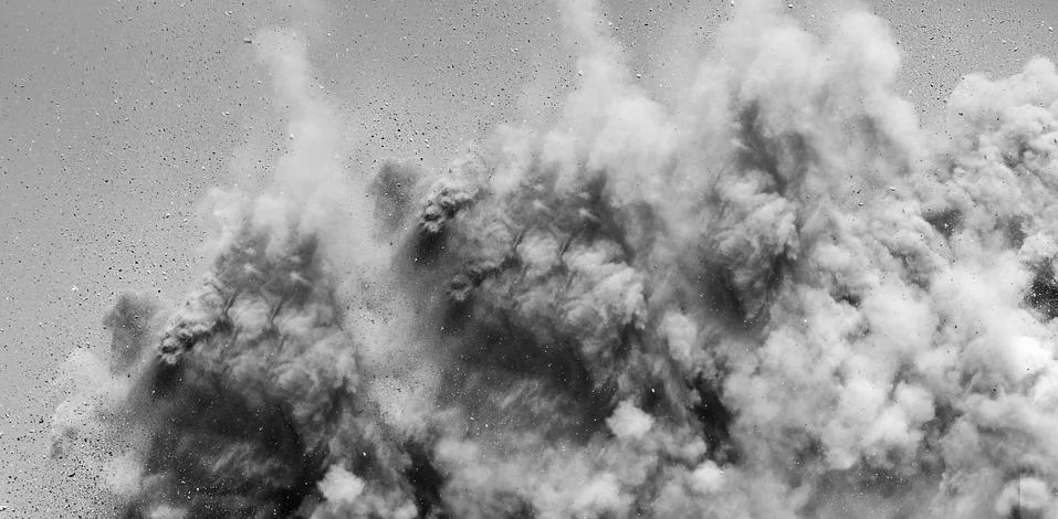 Explosion cloud Stock Photos