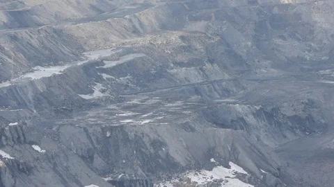 Explosion in a coal mine Stock Footage 81263267