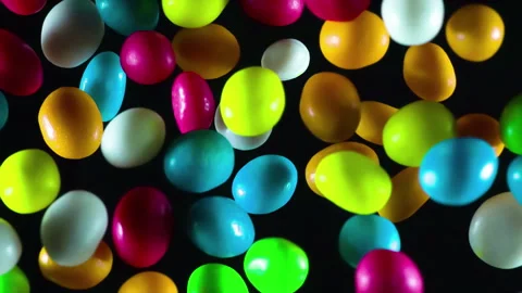 Explosion of Colorful Candy 4K TZ4 Stock Footage 340638122