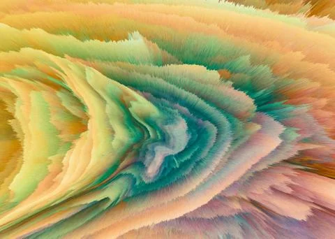 Explosion colorful rays.  Shine dynamic scene.  Magic moving fast lines.  Hol Stock Illustration